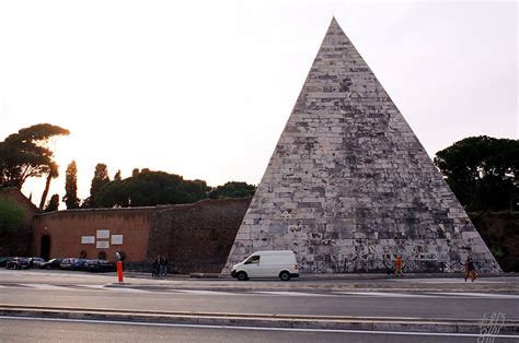 Pyramid of Cestius, Rome | The Pyramid of Cestius, "or Piram… | Flickr