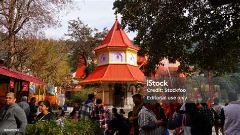 Internal View Of Shri Maa Naina Devi Temple Stock Photo - Download ...