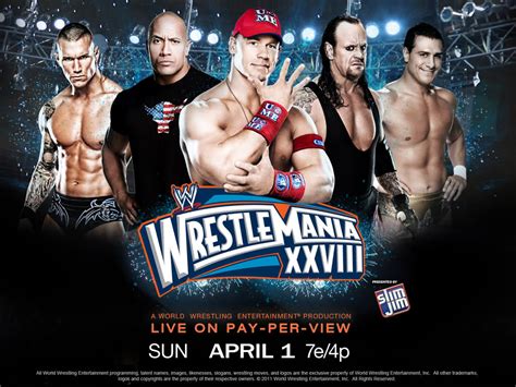 WrestleMania 28 Posters 2012 | Wrestling Stars