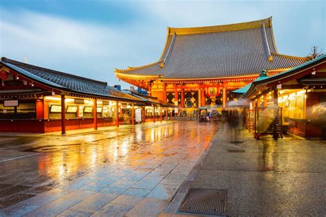 Senso-ji Temple at Asakusa Area in Tokyo, Japan Stock Image - Image of travel, buddhist: 57909461