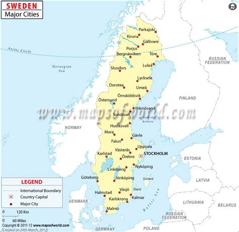 √ Sweden National Parks Map