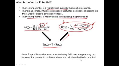 2.15 Vector Potential - YouTube