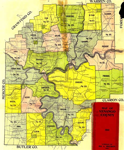 Venango County Map