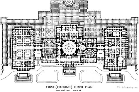 File:US Capitol first floor plan 1997 105th-congress.gif | Capitolio de estados unidos, Planos ...