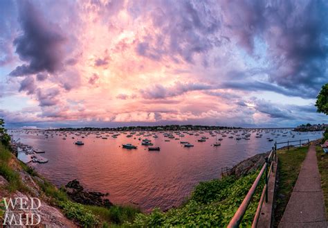 Sunset Glow over Marblehead Harbor - Marblehead, MA