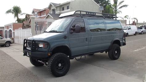 1996 FORD E350 VAN 4X4 7.3 DIESEL "ANVIL COLOR" 12 PASSENGER. - YouTube