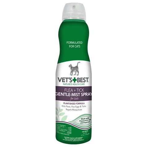 Vet's Best Flea & Tick Gentle Mist Spray for Cats | Petco