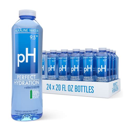 Buy Perfect Hydration 9.5+ pH Alkaline Drinking Water 100% Recycled ...