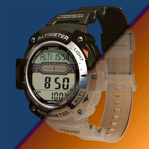 Casio Digital Watch Altimeter/Barometer by Emigepa on DeviantArt