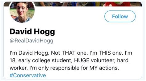 What? Twitter suspends David Hogg (not THAT David Hogg) for being David ...