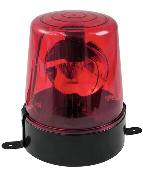 Red Police Light Rotating Beacon 18W ★ | Horror-Shop.com