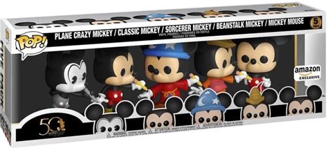 Plane Crazy Mickey / Classic Mickey / Sorcerer Mickey / Beanstalk Mickey / Mickey Mouse | Art ...