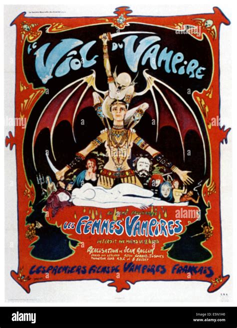 LE VIOL DU VAMPIRE (aka QUEEN OF THE VAMPIRES), French poster art, 1968 ...