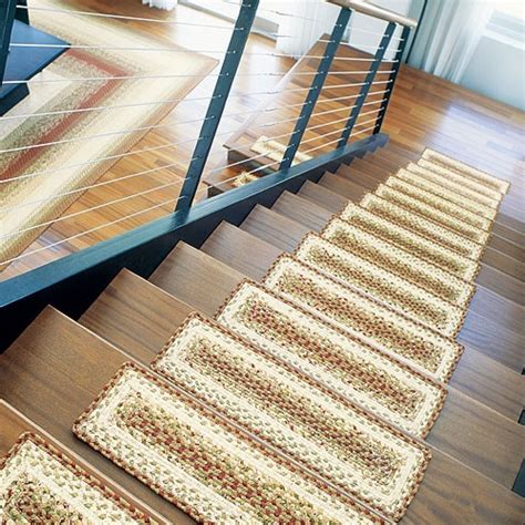 The Best Stair Treads Braided Rugs