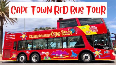 Cape Town City Sightseeing On The Red Bus (Blue Route) - YouTube