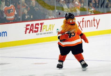 Flyers fans warming up to team's new mascot - WHYY