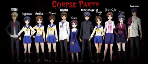 Corpse party, Party characters, Corpse