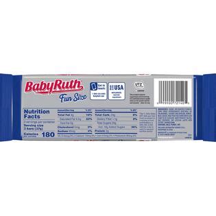 Baby Ruth, Fun Size Candy Bars 6 pieces, 3.9 oz