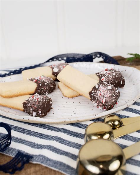 Chocolate-Dipped Shortbread Fingers - The Creek Line House