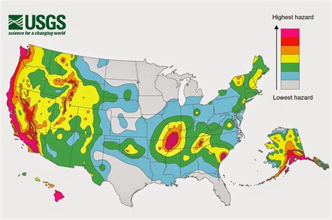 Ideas, Inventions And Innovations : New Earthquake Map: 42 States at ...