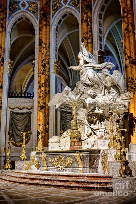 Cathedral of Chartres Altar Photograph by Olivier Le Queinec - Fine Art ...