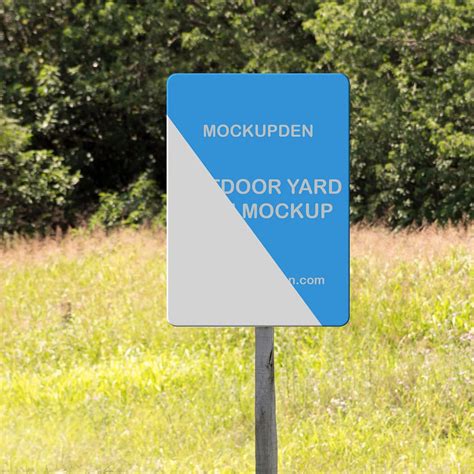 154 Yard Sign Mockup Free Download Mockups Template | Free PSD Mockups Generator