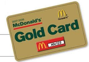 McChronicles: McDonald's Gold Card (Revisited)