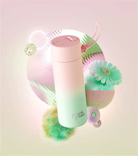 Frank Green 20oz Gradient Ceramic Reusable Bottle - The Flower Crate