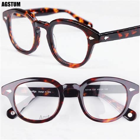 Medium Size Vintage Tortoise Shell Eyeglass Frames Optical Spectacles ...