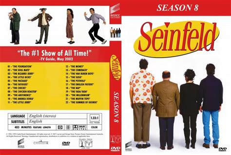 Seinfeld season 8 - TV DVD Custom Covers - Season 8 :: DVD Covers