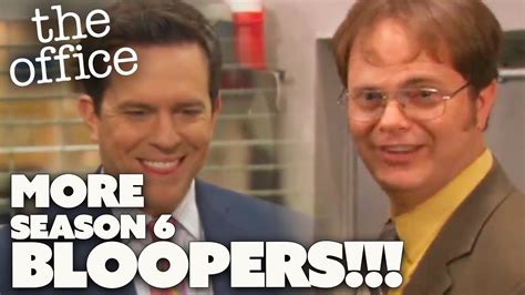 EVEN MORE Season 6 BLOOPERS | The Office US | Comedy Bites - YouTube