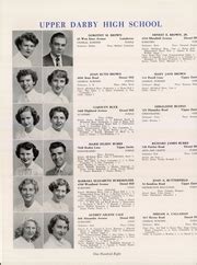 Upper Darby High School - Oak Yearbook (Upper Darby, PA), Class of 1951 ...