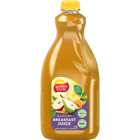 Golden Circle Breakfast Juice No Added Sugar Pineapple Fruit Juice 2l | Woolworths