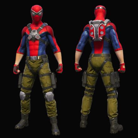 Marvel Civil War Spiderman Suit