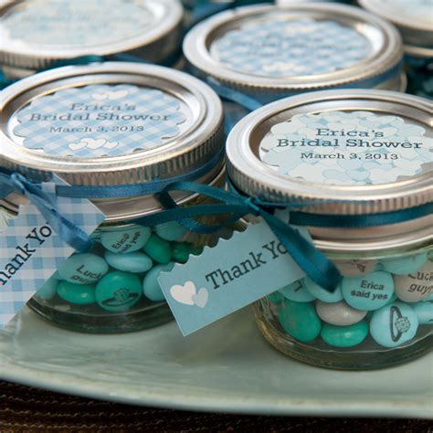 Sweetness in a jar for your bridal shower favors! #MYMMS #weddingfavorsideas | Bridal shower ...