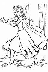 Elsa For Kid Coloring Page  Free Printable Pages Kids sketch template