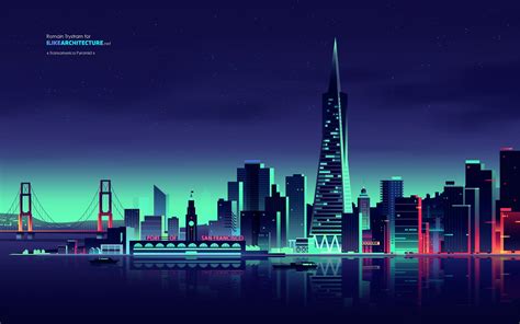 City Illustration Wallpapers - Top Free City Illustration Backgrounds ...