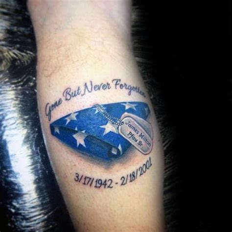 50 Fallen Soldier Tattoo Designs For Men - Memorial Ideas