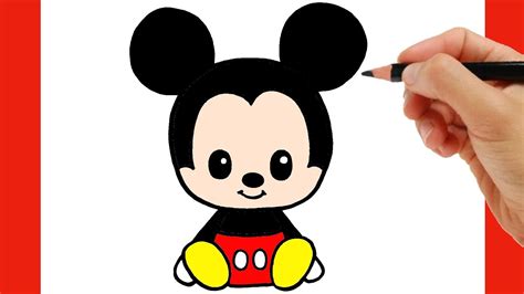 Dibujo De Mickey Mouse Paso A Paso - IMAGESEE