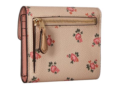 COACH Leather Floral Bloom Small Wallet - Lyst