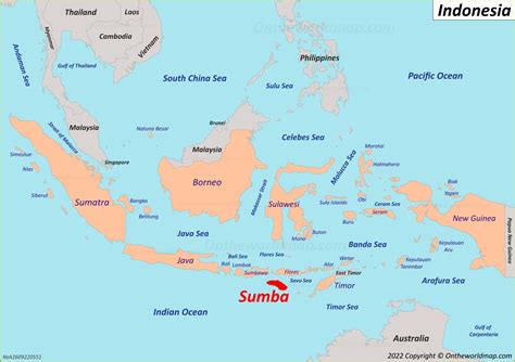 Sumba Map | Indonesia | Detailed Maps of Sumba Island