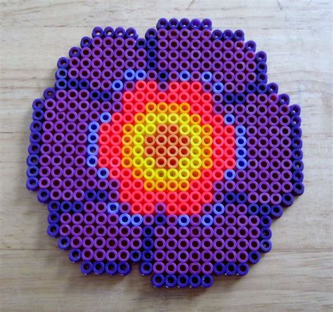 Wall Flowers from Mango Mayhem on Storenvy | Hamma beads ideas, Diy perler beads, Perler beads ...