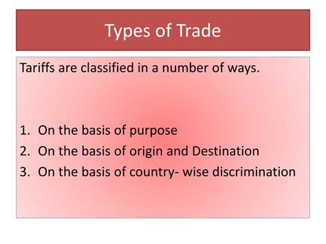 PPT - Tariffs PowerPoint Presentation, free download - ID:545162