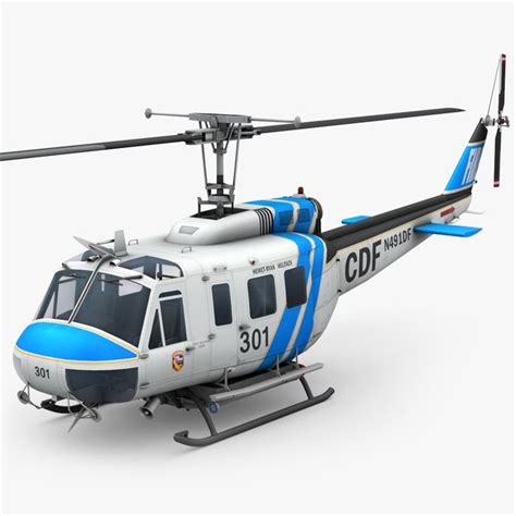 Bell UH-1 Iroquois 3D Models for Download | TurboSquid