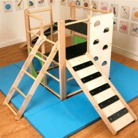 Indoor Climbing Frame | Edusentials. | Wooden climbing frame, Indoor jungle gym, Indoor climbing