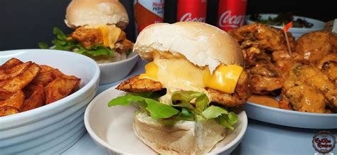 Nandos Chicken Burger - South African Food | EatMee Recipes