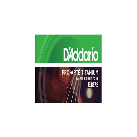 D'Addario EJ87S Titanium Ukulele Strings, Soprano - Berkshire Music Trust