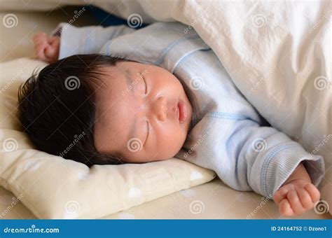 Baby's Sleeping Face Stock Photography - Image: 24164752