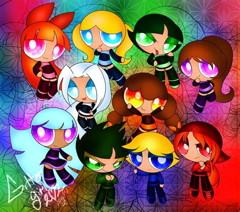 And then there where ten *speedpaint*/ Art Trade by Glittergirl202 | Powerpuff girls wallpaper ...