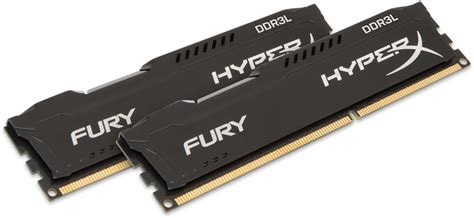 HyperX FURY 8GB (2x 4GB) 1600MHz DDR3L RAM - HX316LC10FBK2/8 | CCL ...